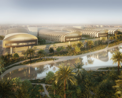 foster + partners begins construction on state-of-the-heart hospital in cairo
