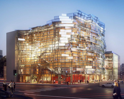 frank gehry plans two performances venues for the colburn school in downtown los angeles