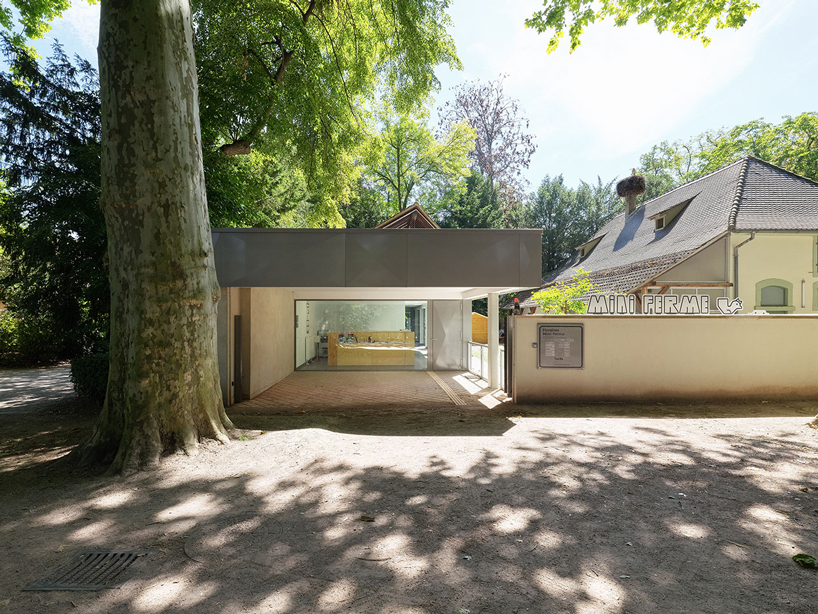 FREAKS refurbs strasbourg zoo's pedagogical farm in north-west france designboom