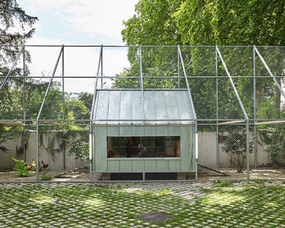 FREAKS refurbs strasbourg zoo's pedagogical farm with a new visitor center and aviary