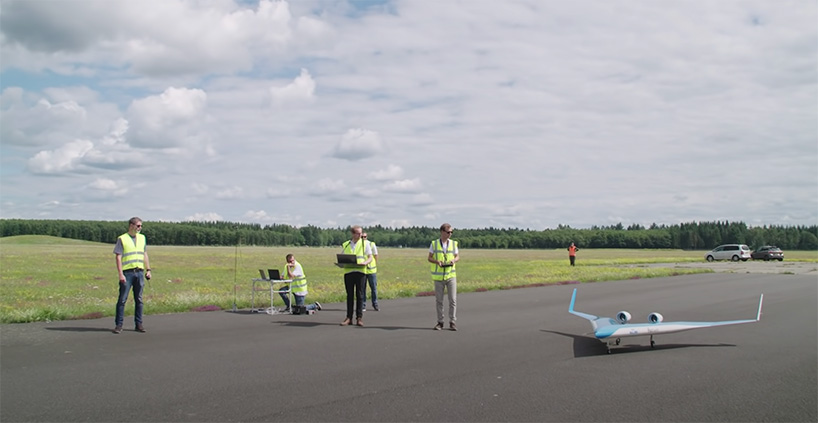 KLM & TU delft's energy-efficient flying-V aircraft model takes to the sky - 1