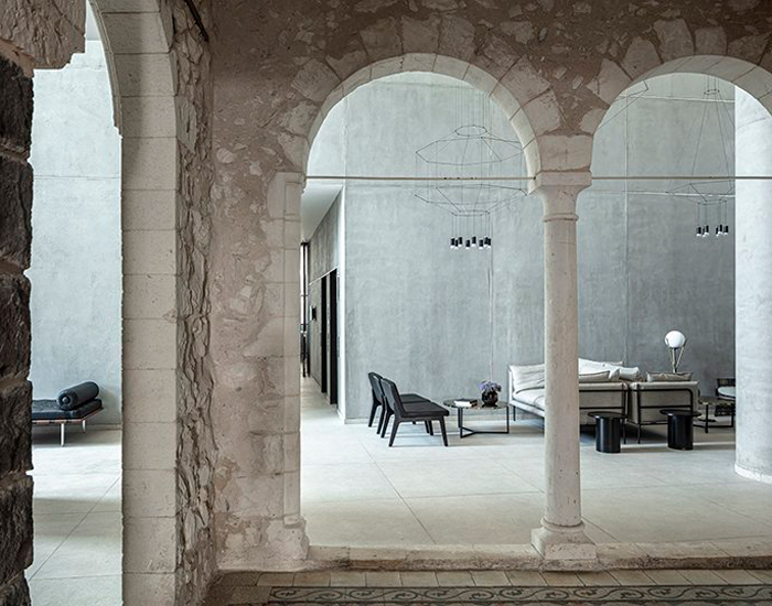 levin packer architects preserves an original ottoman structure for sofia hotel in israel