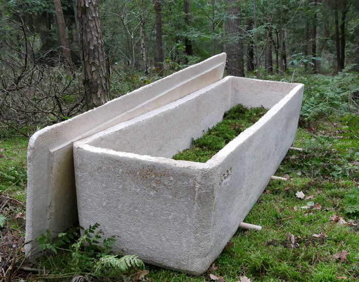 world’s first living coffin made of mushroom mycelium gives human nutrients back to nature