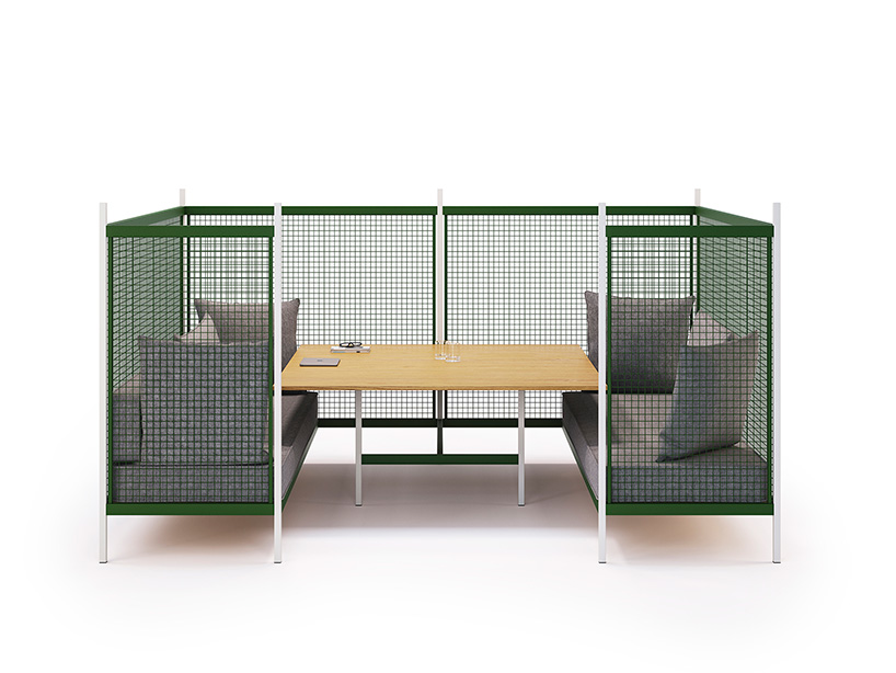 bouroullec brothers expand GRID, a collection that responds to the rise of live-work spaces