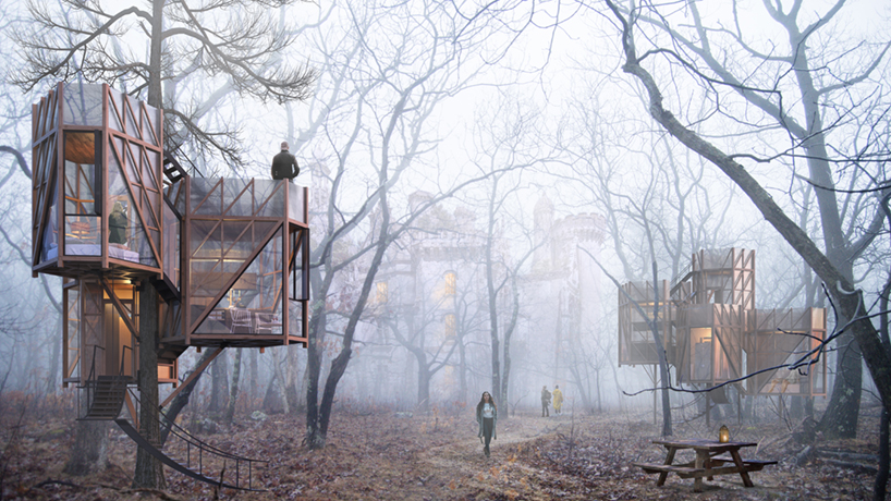 enchanting nest treehouse