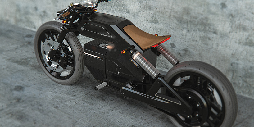 tanner van de veer harley davidson revival electric motorcycle concept