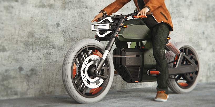 tanner van de veer harley davidson revival electric motorcycle concept
