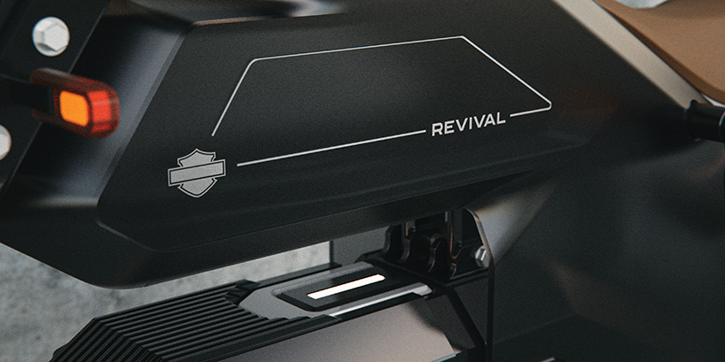 tanner van de veer harley davidson revival electric motorcycle concept