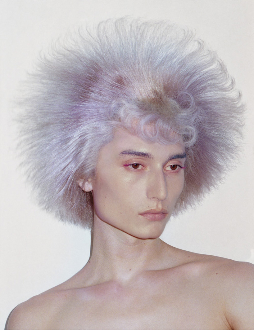 tomihiro kono presents the art of wig making at milan's spazio maiocchi