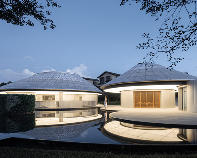wutopia lab completes the 'aluminum mountain' in guangdong, china