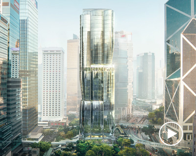 zaha hadid architects reinterprets hong kong orchid tree for '2 murray road' tower