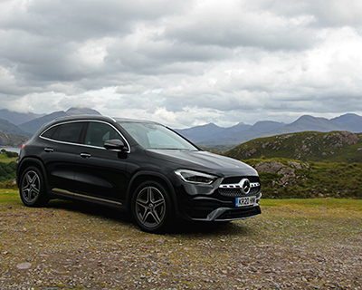 A for adventure: mercedes-benz GLA drive in the scottish highlands