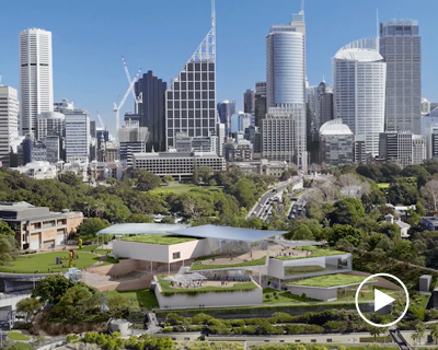 art gallery NSW unveils more details about SANAA's 'sydney modern project'