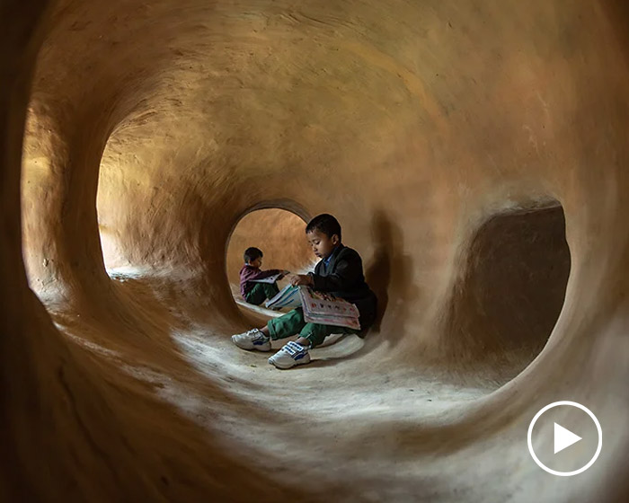 anna heringer's 'anandaloy' is a mud and bamboo community center in bangladesh