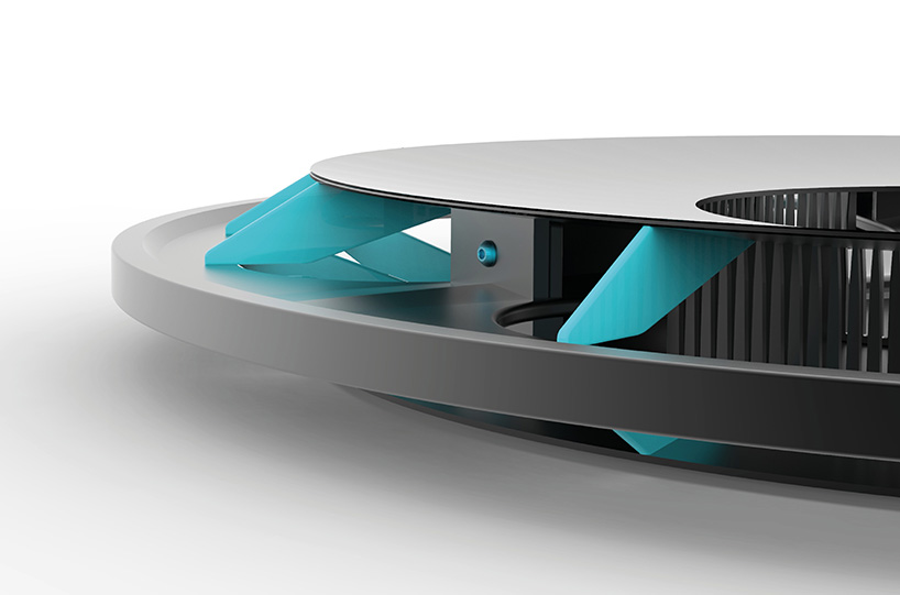ROLLOE is a bicycle wheel that uses movement to actively purify air via washable filters - 1