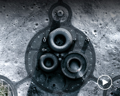 bjarke ingels group, ICON, and SEArch+ design lunar habitat for life on the moon