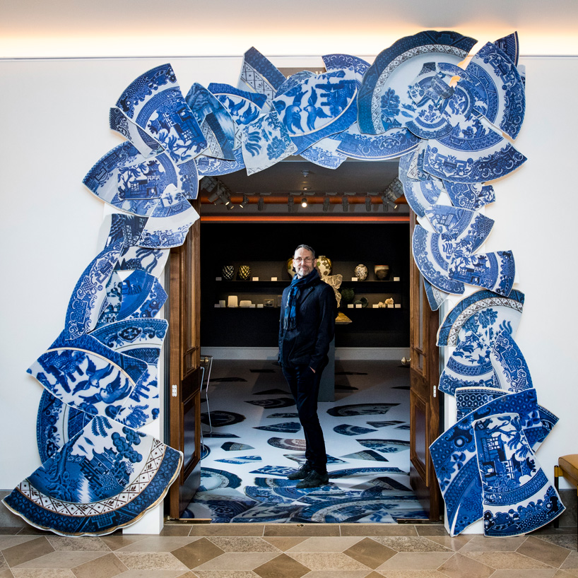 bouke de vries large scale ceramic piece for sotheby's
