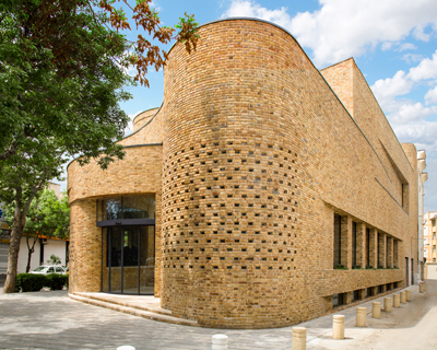 ABAR office repurposes ancient bricks with sculptural bazaar in mashhad