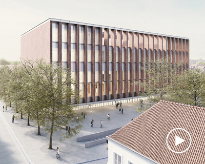 eduardo souto de moura + META continue work on bruges convention center
