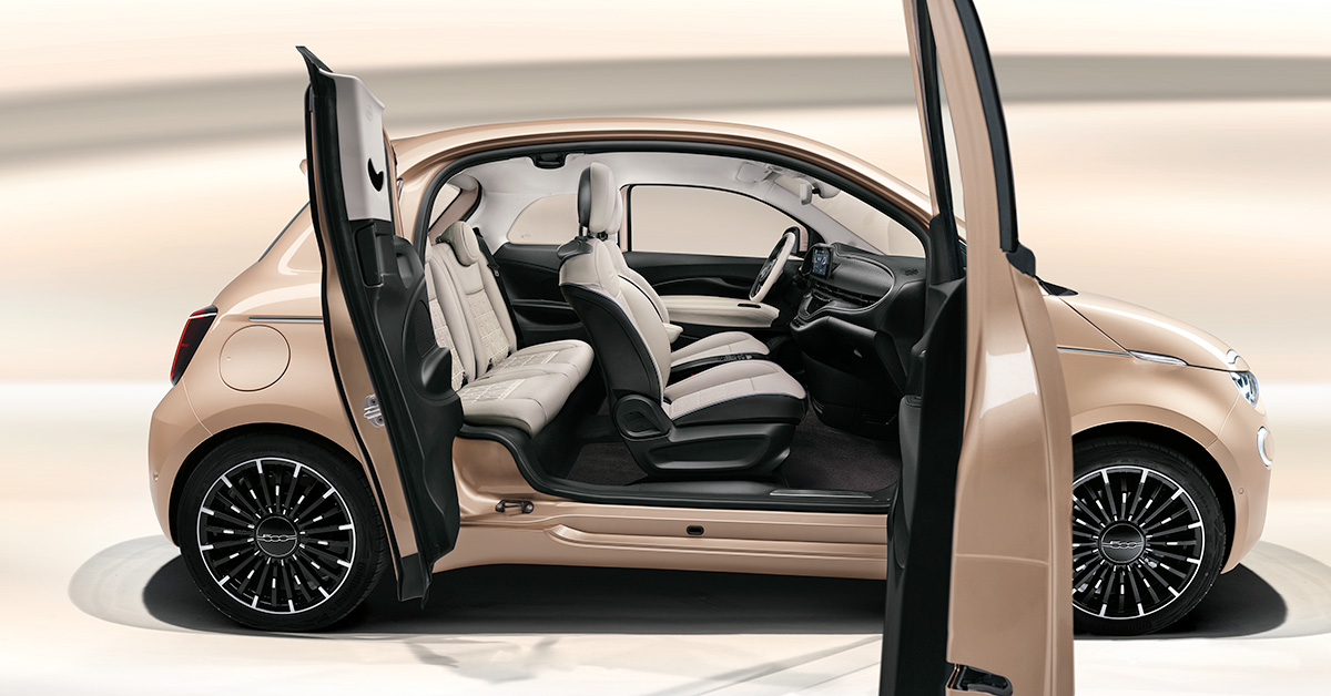 Fiat Unveils The New 500 3 1 The All Electric Iconic Car Now Features An Extra Door