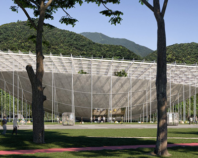florian marquet proposes a huge basin-shaped visitor center for shenzhen