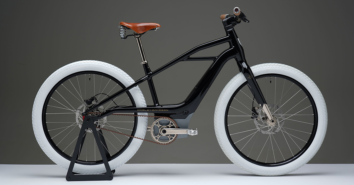 harley-davidson presents its first electric bicycle, the serial 1