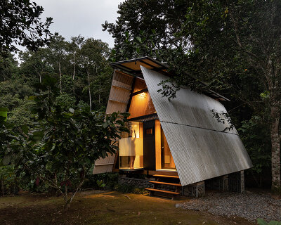 compact 'huaira' dwelling in ecuador generates a negative carbon footprint
