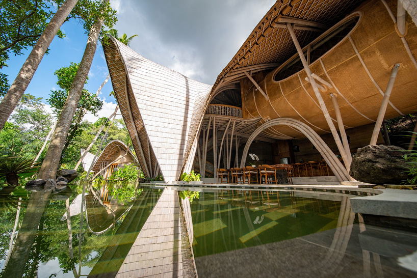 inspiral architects combines bamboo + rammed earth for ulaman eco retreat in bali - 2