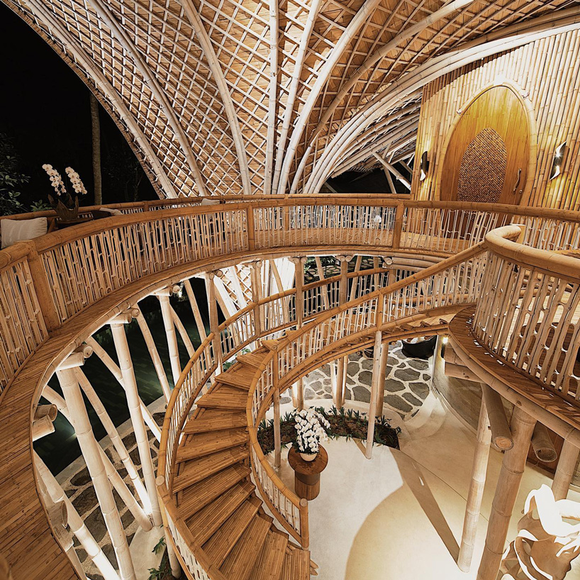inspiral architects combines bamboo + rammed earth for ulaman eco retreat in bali - 7