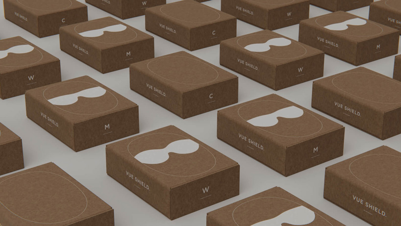 joe doucet face shield packaging