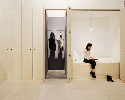 lina ghotmeh architecture develops zero carbon hotel room concept with modular design