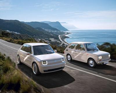MA-DE studio envisions an all-electric version of the fiat 126
