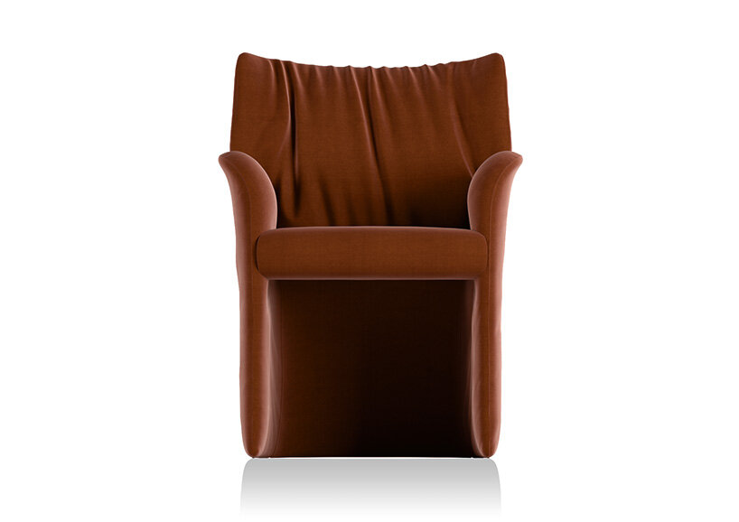 Massimo Iosa Ghini S Sinuosa Collection, Natuzzi Leather Chair Parts