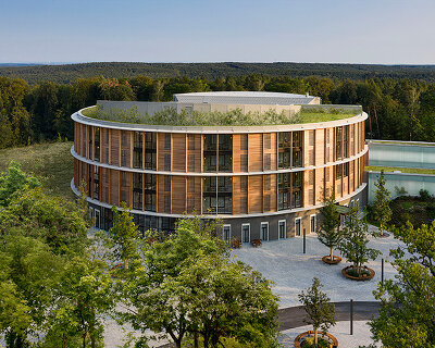 matteo thun adds hospitality aesthetics to waldkliniken healthcare facility in germany
