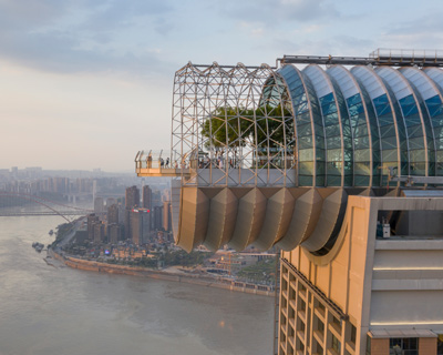 raffles city chongqing by safdie architects documented in new images
