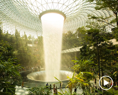 safdie architects releases film celebrating a year of singapore's jewel changi airport