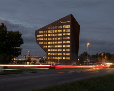 snøhetta completes sculptural, energy positive 'powerhouse' in telemark, norway