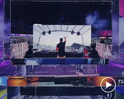this stop motion video documents four years of a DJ's life in one minute