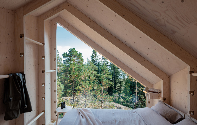 studio puisto designs space of mind, a modular lightweight cabin