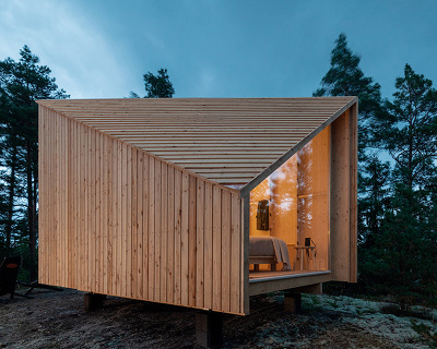 studio puisto designs space of mind, a modular lightweight cabin