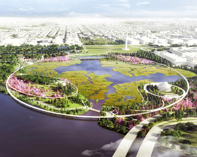 ideas lab unveils proposals to save washington DC's sinking tidal basin
