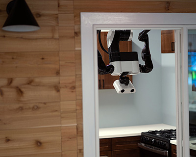 toyota's hanging butler robot designed to help the aging population