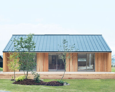 MUJI's earthquake-resistant 'plain house' is open for visitors in yamaguchi, japan