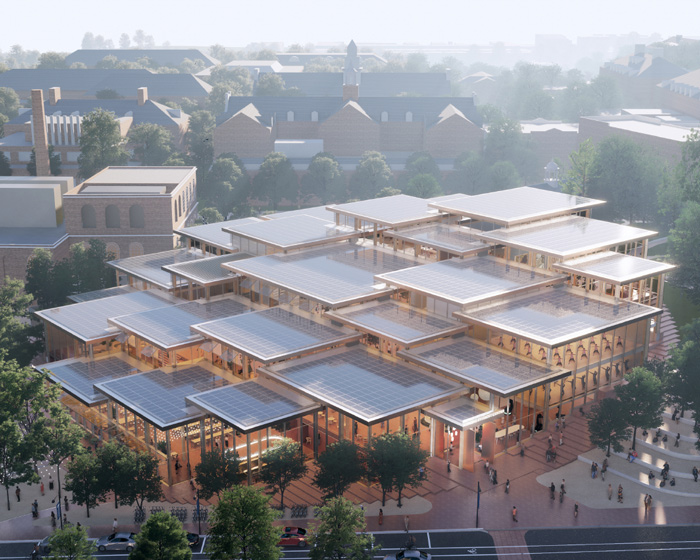 bjarke ingels group to build student center for johns hopkins university in baltimore