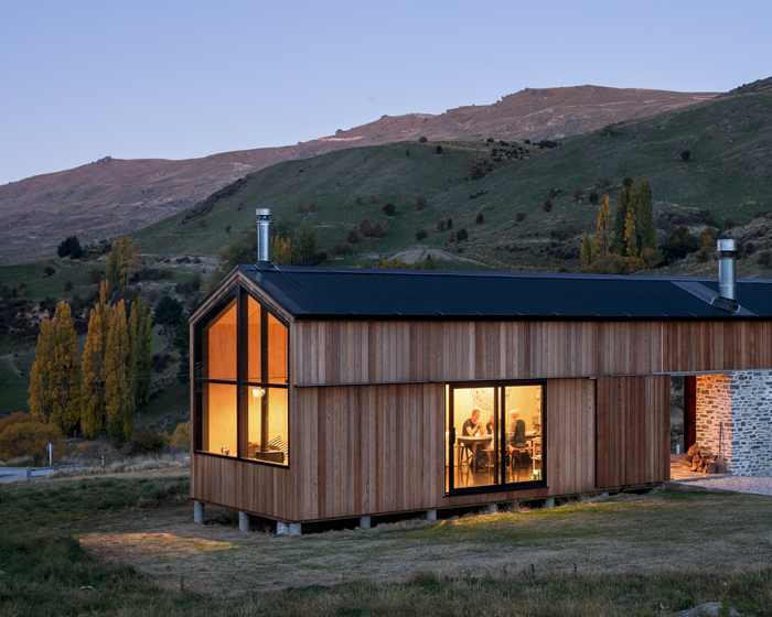 RTA studio nestles a timber-clad holiday home into new zealand's southern alps