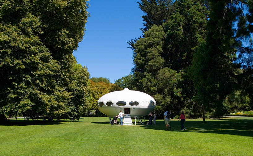 extremely rare 1960's futuro UFO house hits the market in new zealand