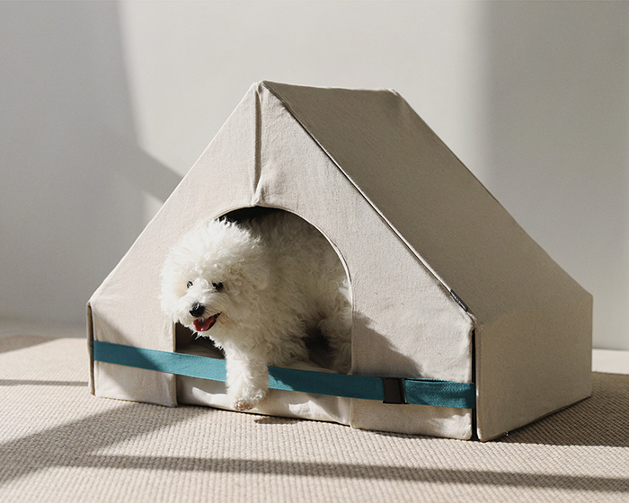 this modular house for dogs can be customized according to your pet's personality