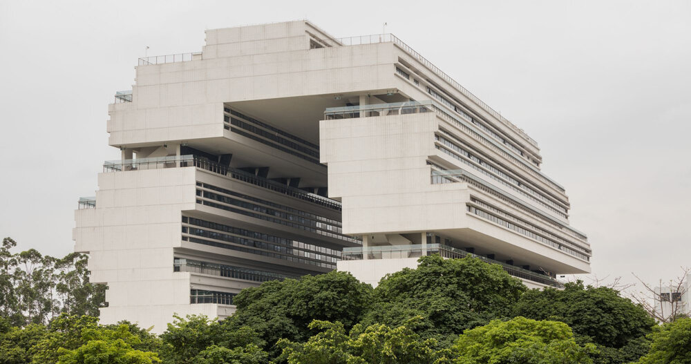 herzog & de meuron's monumental SUMC building rises over shantou, china