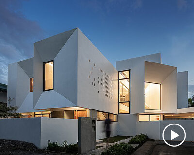 jim caumeron frames the outdoors with 'viewpoint house' in the philippines