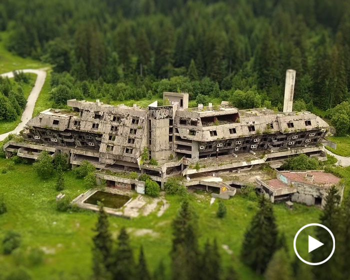 joerg daiber on capturing sarajevo’s abandoned winter olympic ruins in tilt-shift short film